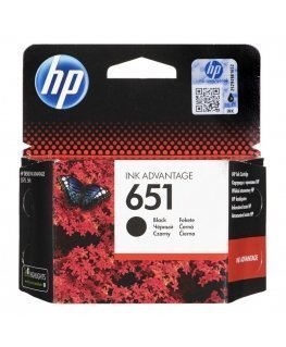 Tintes HP C2P10AE (oriģināls HP651 HP 651 melns)