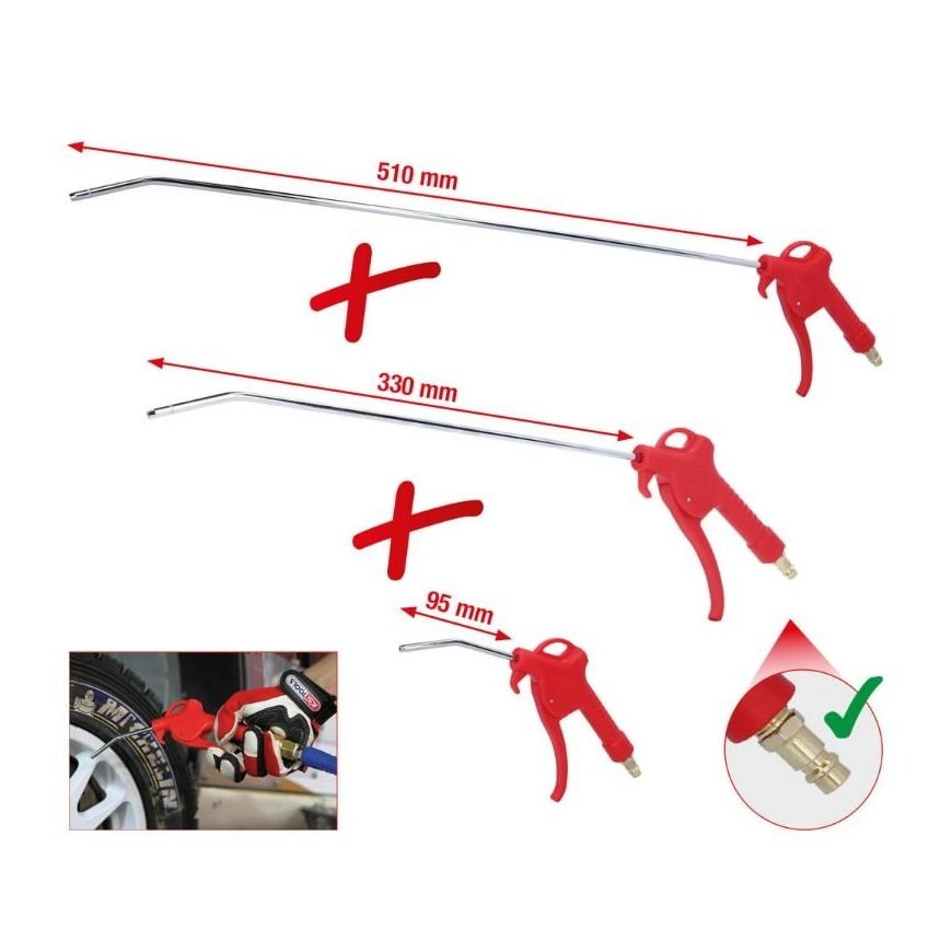 KS Tools air jet spray set