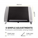 Fellowes 8032001 kannettavan tietokoneen teline musta 43,2 cm (17") Fellowes 8032001 kannettavan tietokoneen teline musta 43,2 cm (17")