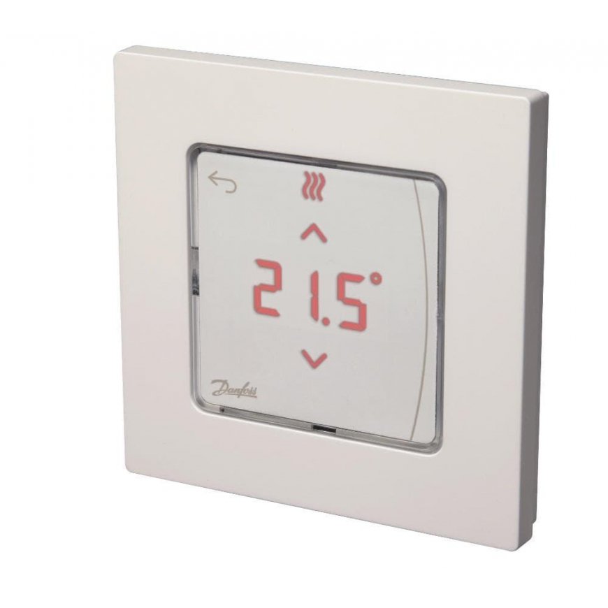 Heating control system Danfoss Icon2, wired thermostat 24V, with screen, recessed – 3