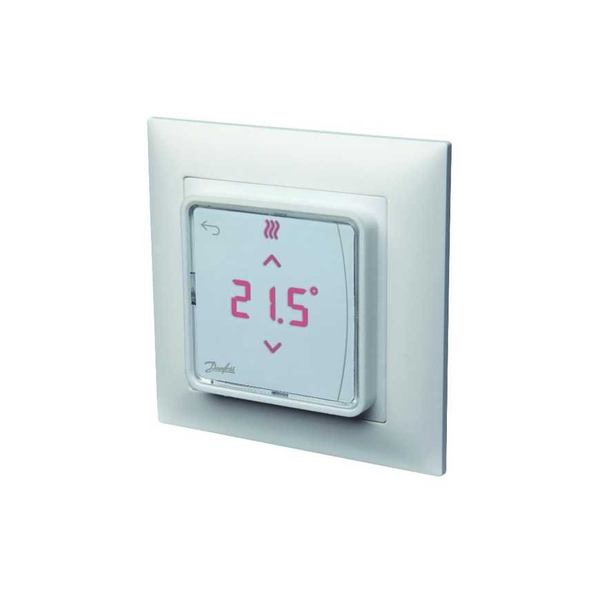 Heating control system Danfoss Icon2, wired thermostat 24V, with screen, recessed – 4