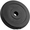 Set of bituminous weights 4x2.5kg, hole 31mm, classic plate, REBEL ACTIVE