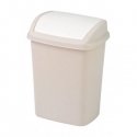 Waste bucket Dominik 10L 20x25x36cm beige Waste bucket Dominik 10L 20x25x36cm beige