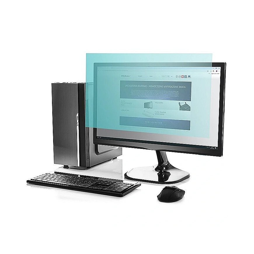 Anti Blue Light Filter 24 inches | 16:9 | Eye protection | Anti Glare | Matte | for monitor