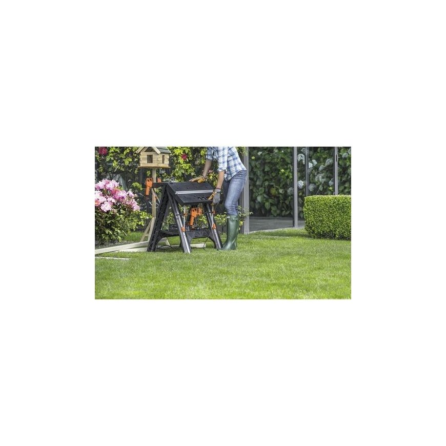 WORX folding work table "Pegasus" WX051 78x63cm – 3