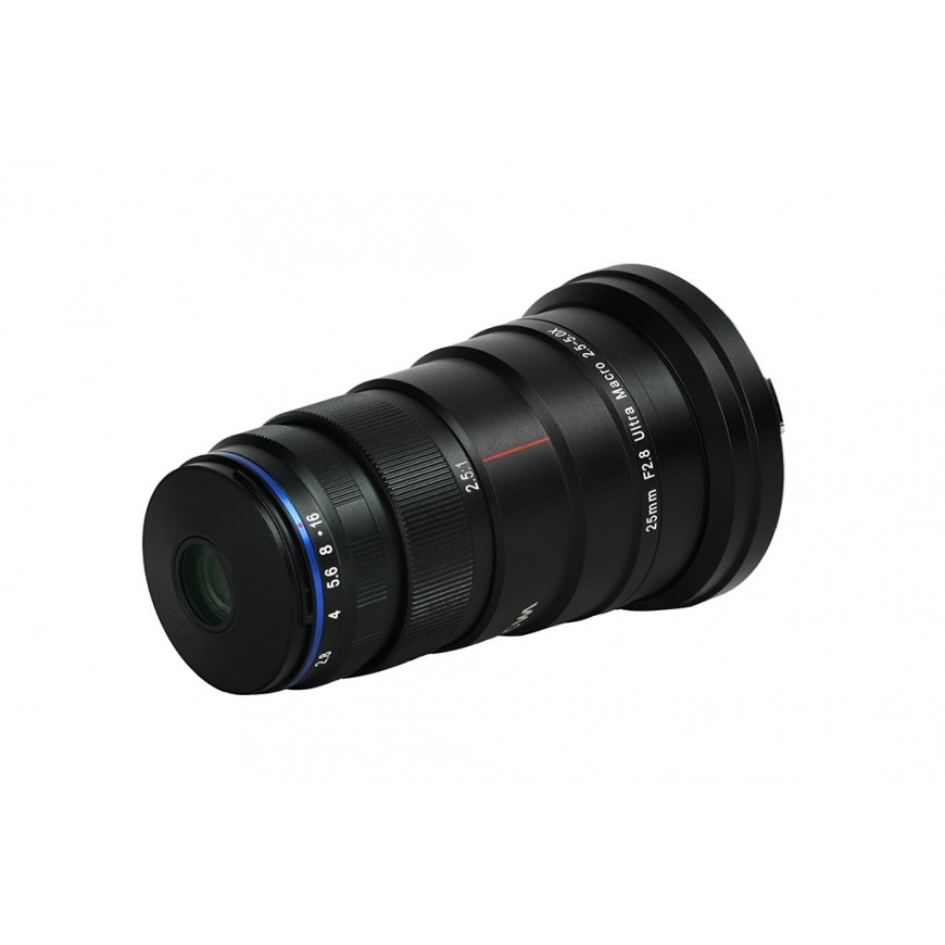 Laowa 25mm f/2.8 2.5-5X Ultra Macro MILC/SLR Makro-objektiivi musta – 2