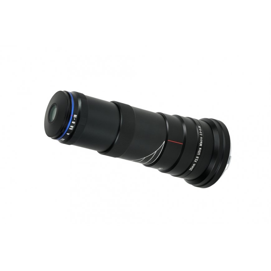 Laowa 25mm f/2.8 2.5-5X Ultra Macro MILC/SLR Makro-objektiivi musta – 3