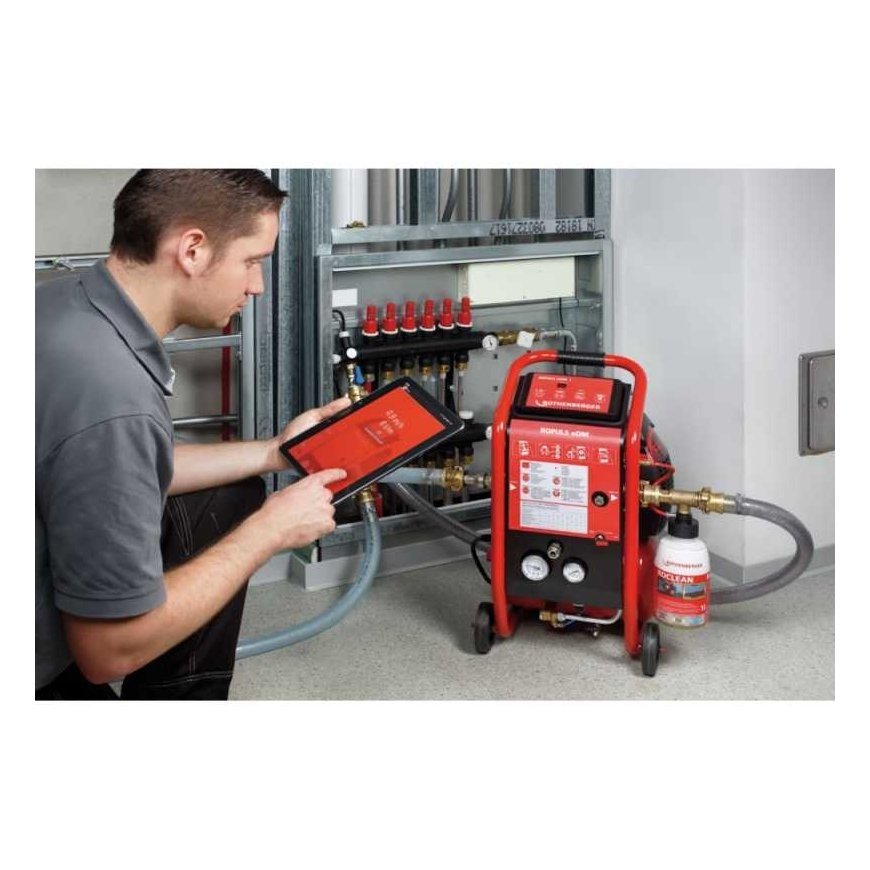 Washing compressor ROTHENBERGER Roplus eDM Set Roclean – 3