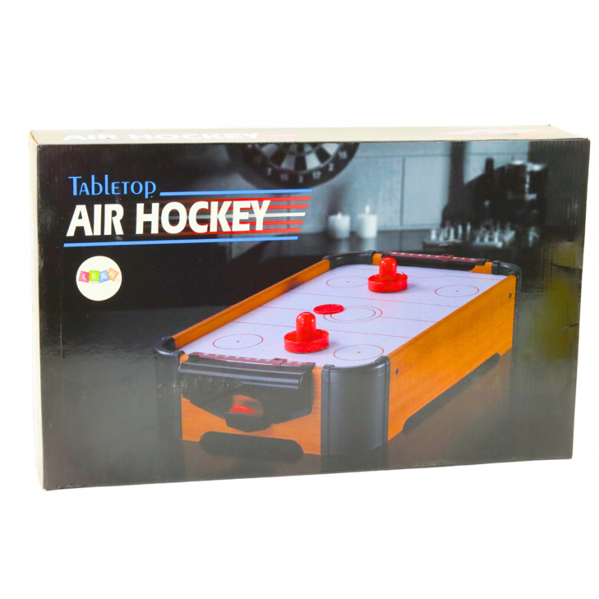 Lean Toys Large Wooden Hockey Table with Light and Sound – 3