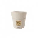 Flower pot with tray Ethica Ø20x19cm grey Flower pot with tray Ethica Ø20x19cm grey