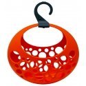 Basket for laundry tongs Love orange 29x13x31cm Basket for laundry tongs Love orange 29x13x31cm