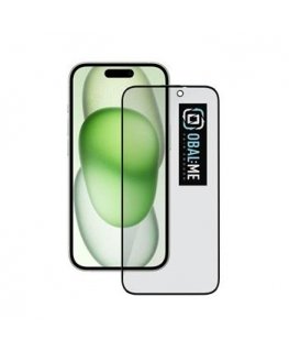 OBAL:ME Privacy 5D Glass Screen Protector for Apple iPhone 15 Bl
