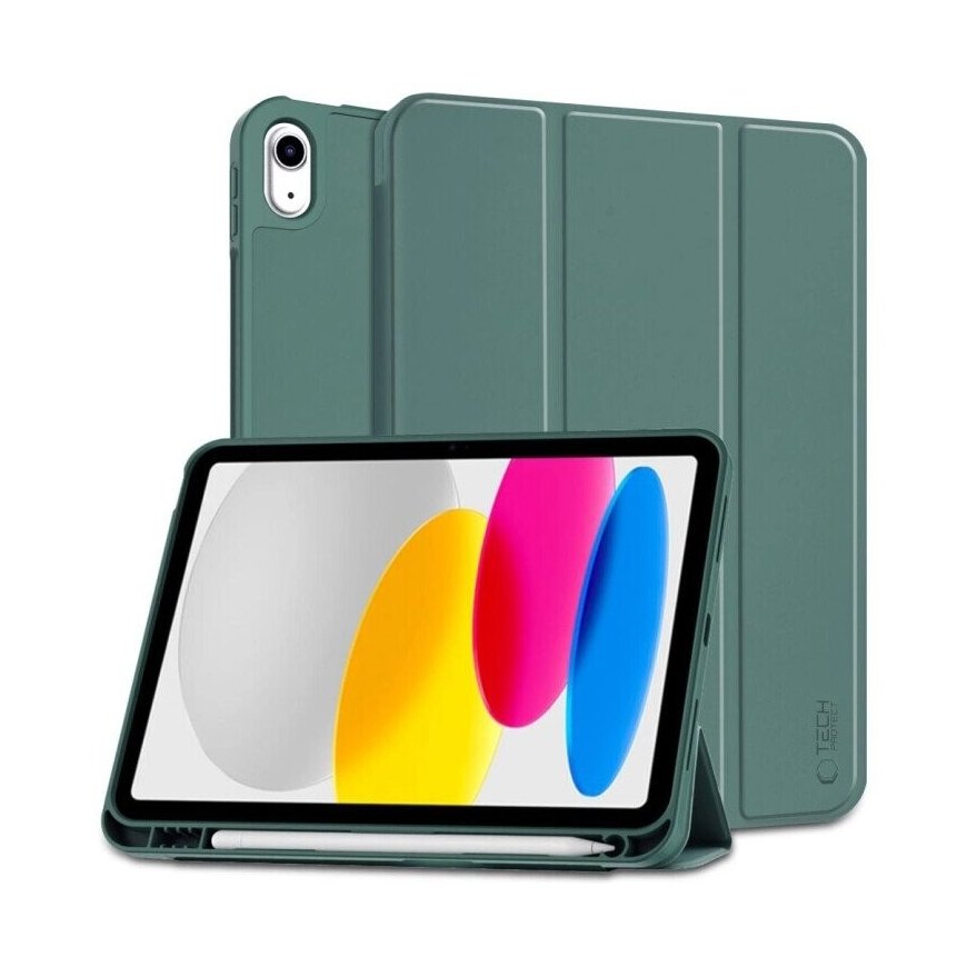 Tech-Protect SC Pen case for iPad 10.9" 2022 - green