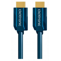 Clicktronic HDMI 2.0 High Speed with Ethernet -kaapeli, 1 m, musta Clicktronic HDMI 2.0 High Speed with Ethernet -kaapeli, 1 m, musta