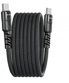 AWEI kabel CL-166T USB-C na USB-C magnetyczny czarny|black