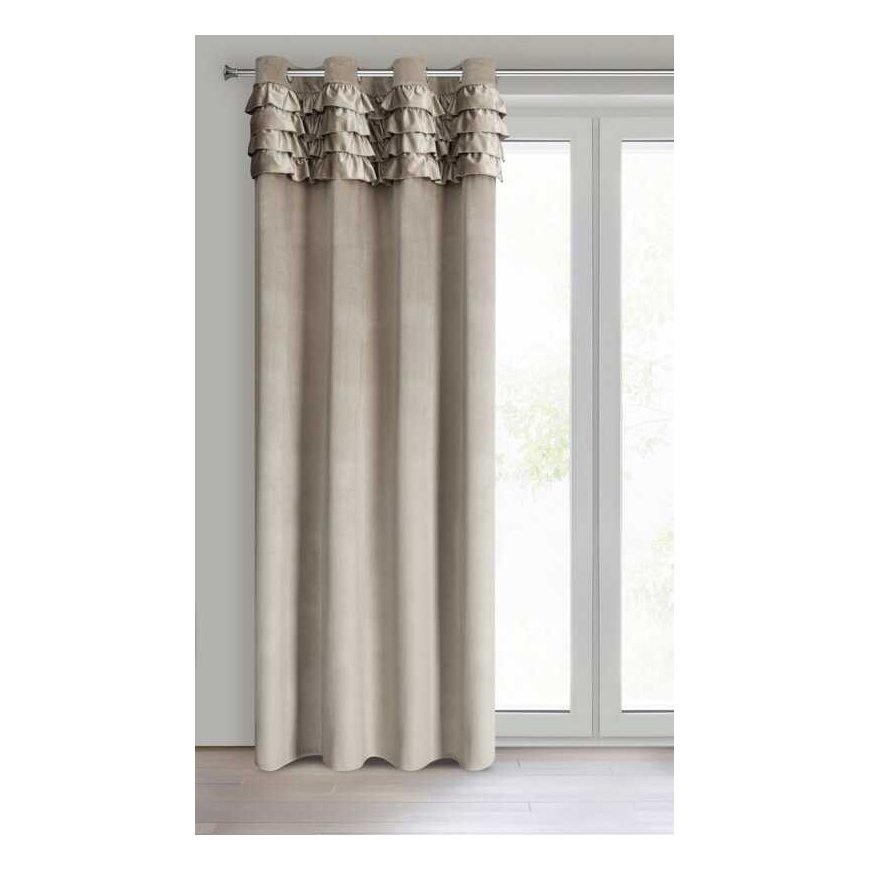 Euro curtains ZAS/ERIN/BEŻ 140X250 TRANSPARENT – 2