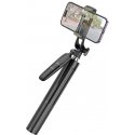 HOCO selfie stick with bluetooth remote control Soul K19 black HOCO selfie stick with bluetooth remote control Soul K19 black