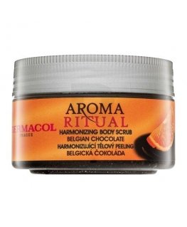 Dermacol Aroma Ritual Belgian Chocolate Body Peeling moterims, 200 ml