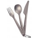 Tool set Lifeventure Titanium 3pcs Cutlery Set Tool set Lifeventure Titanium 3pcs Cutlery Set