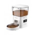 Rojeco 2L Automatic Pet Feeder Button Version (White)