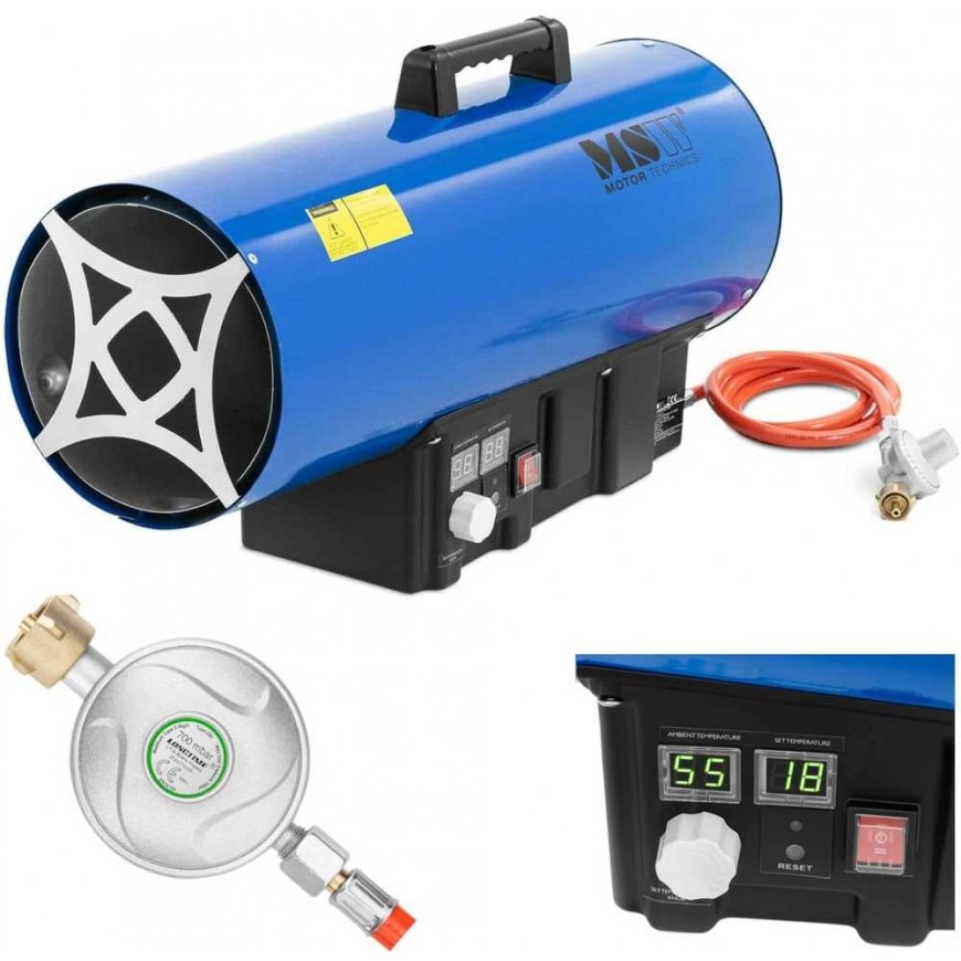 MSW LED structural gas fan heater