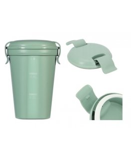 Food bowl Cup L 0,6L Smart Eco To Go Ø11x17cm soft green