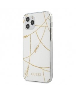 Guess GUHCP12LPCUCHWH iPhone 12 Pro Max 6,7" biały|white hardca