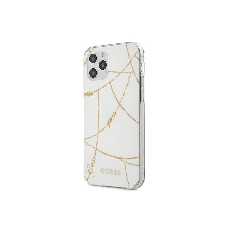 Guess GUHCP12LPCUCHWH iPhone 12 Pro Max 6,7" biały|white hardca