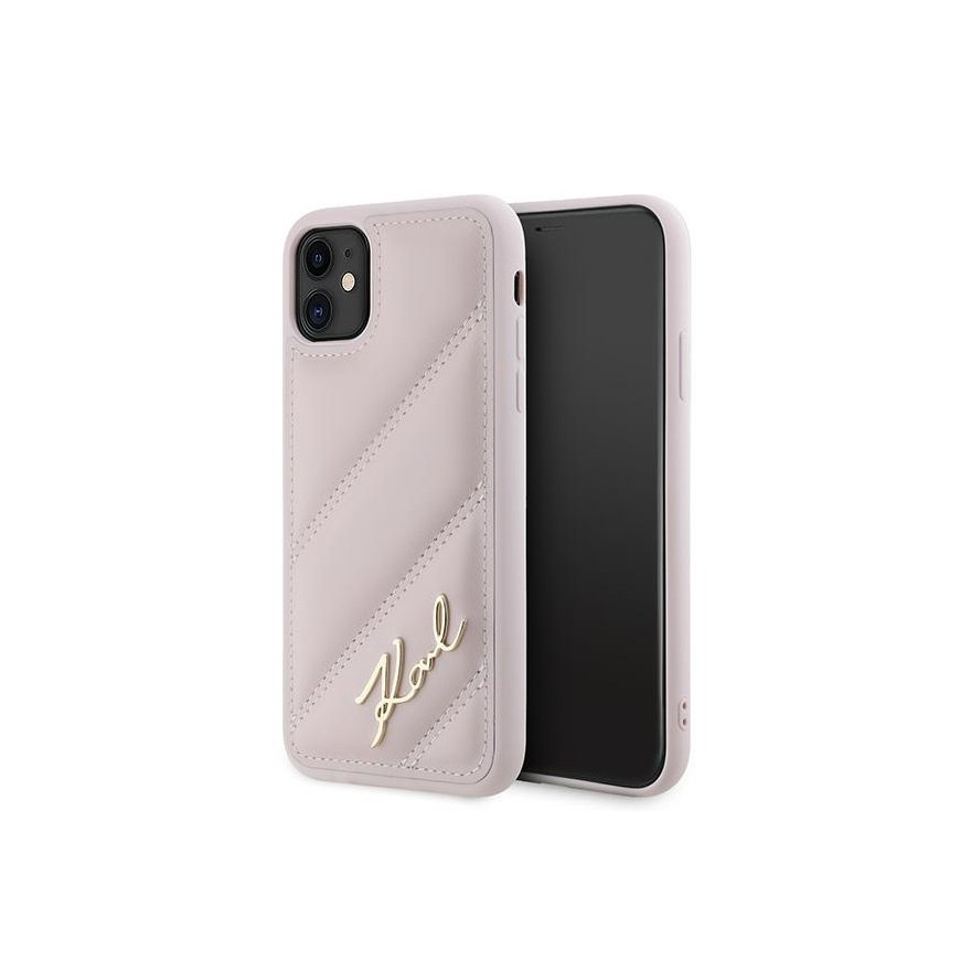 Karl Lagerfeld KLHCN61PQDSMGP iPhone 11 | Xr 6.1" różowy|pink ha