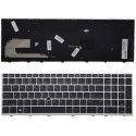 Klaviatūra HP: Elitebook 850 G5 755 G5 ZBook 15u G5 su pašvietimu