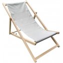 Leżak sodo drewniany Gozo Classic pilka PATIO Leżak sodo drewniany Gozo Classic pilka PATIO