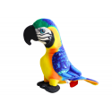 Lean Toys Plush Yellow Parrot mascot 20 cm Lean Toys Plush Yellow Parrot mascot 20 cm