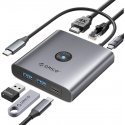 HUB Tech-Protect V4 6in1 USB-C - USB-A 3.0 | USB-A 2.0 | USB-C |