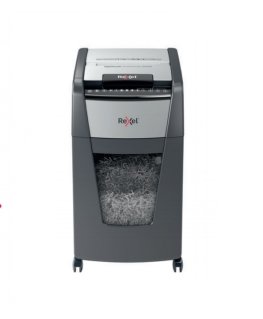 Rexel Optimum Auto+ 300X dokumentų naikiklis Smulkinimas itin mažais gabalėliais Juoda, Pilka