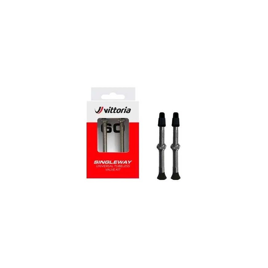 Vittoria Tubeless valve Vittoria Singleway brass