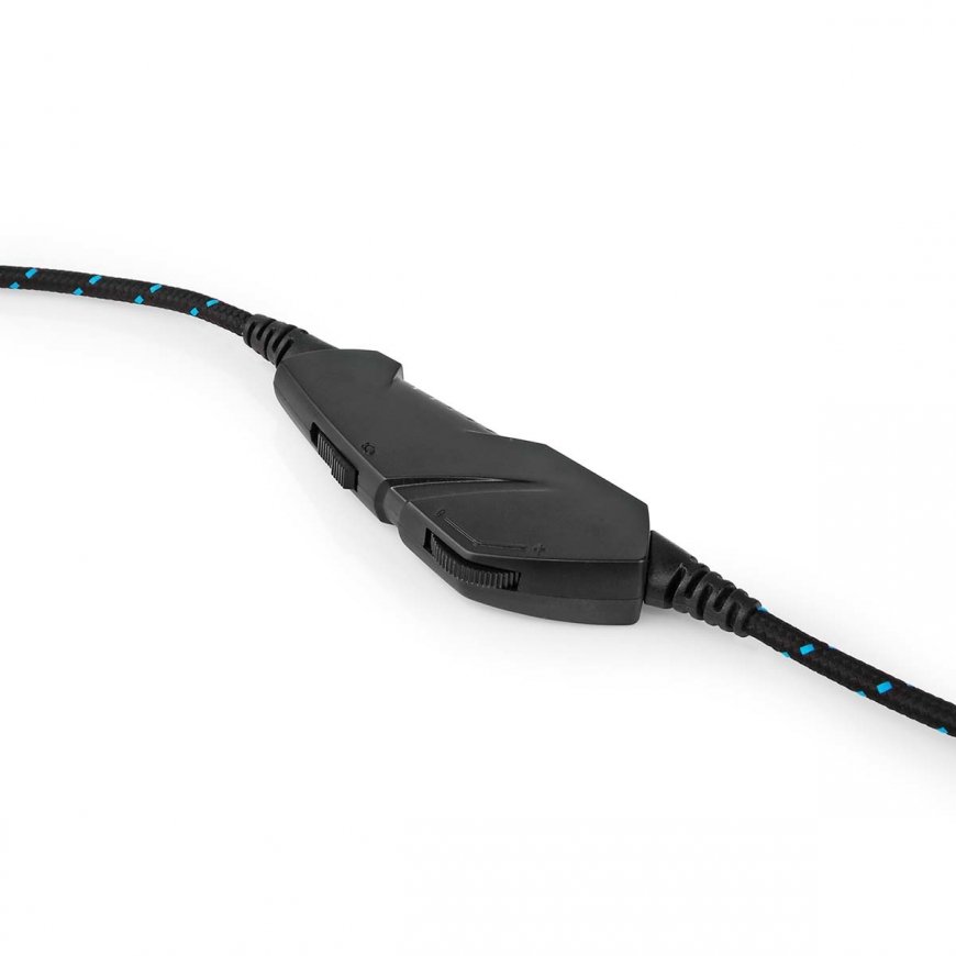 Nedis GHST250BK austiņas un brīvroku komplekts Vadu Speļu USB Type-A Melns – 5