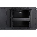 Inter-Tech SMB-6606 6U Монтируемая на стену стойка Черный