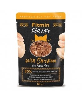 FITMIN for life Adult Chicken - kassi märgtoit - 85g