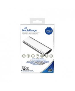 MediaRange MR1100 ulkoinen SSD 120 GB Hopea
