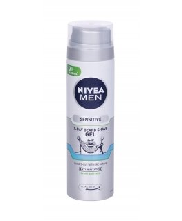 Nivea Men Sensitive 3-Day Beard Shaving Gel vyrams, 200 ml