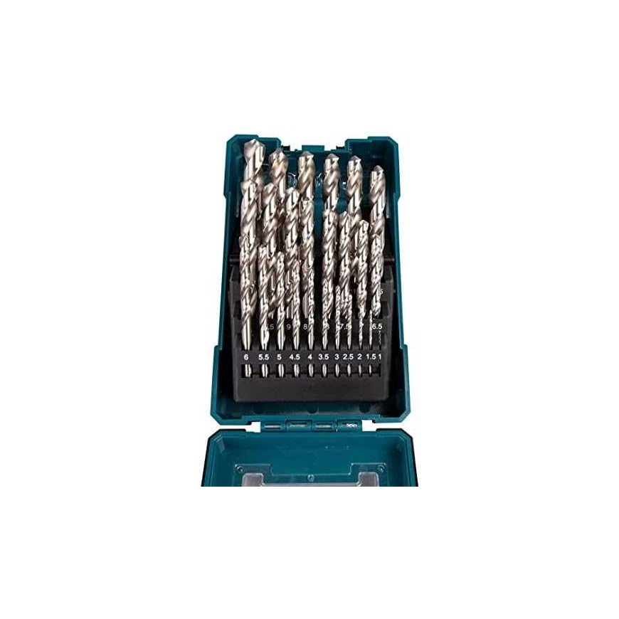 Drill Makita D-67555 Drill set 25 pcs. (1-13mm) for metal HSS-G – 3