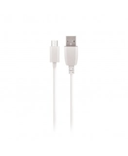 MaXlife OEM001509 USB-kaabel 1 m USB A Micro-USB A Valge