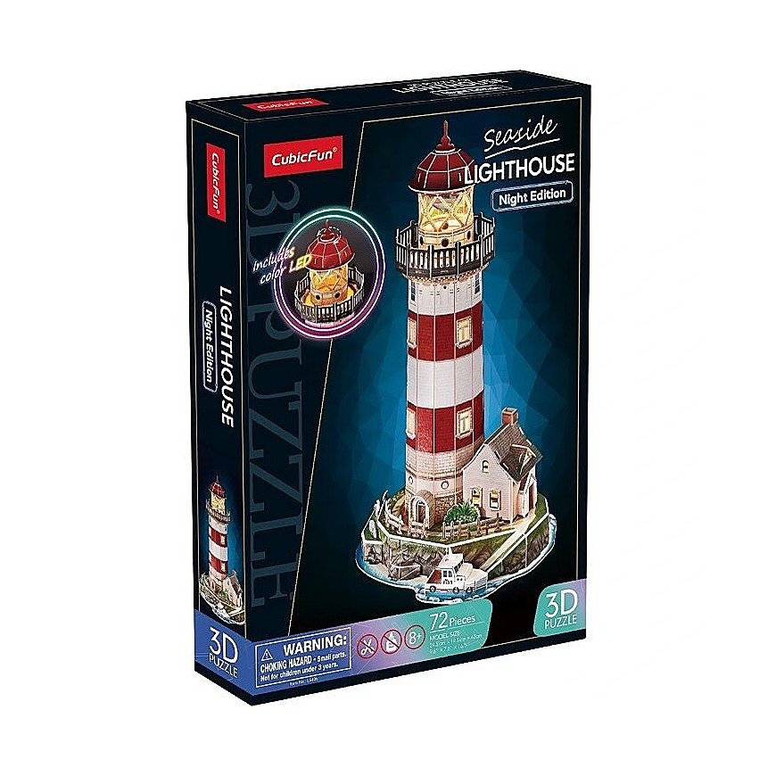 CUBIC FUN Puzzle 3D 72 pieces