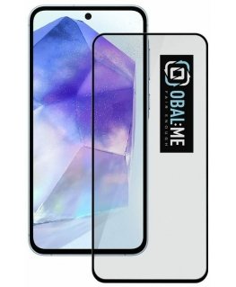 OBAL:ME 5D Glass Screen Protector for Samsung Galaxy A55 5G Blac