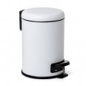 Pedal Bucket 3L Nordic stainless steel|white Pedal Bucket 3L Nordic stainless steel|white