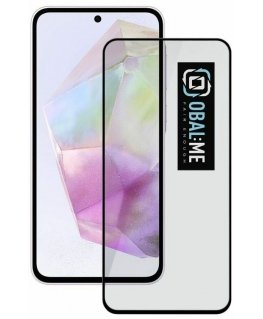 OBAL:ME 5D Glass Screen Protector for Samsung Galaxy A35 5G Blac