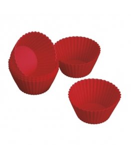 Silicone cupcake forms 6 pcs. Juliette Ø 6.5 x 3 cm