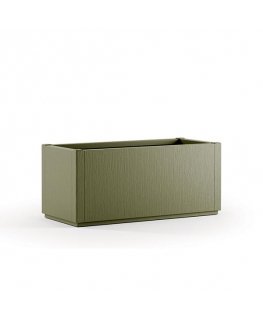 Flower box Ethica 80x36x35cm white