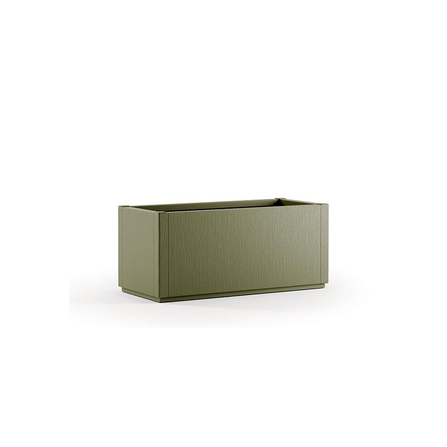Flower box Ethica 80x36x35cm white