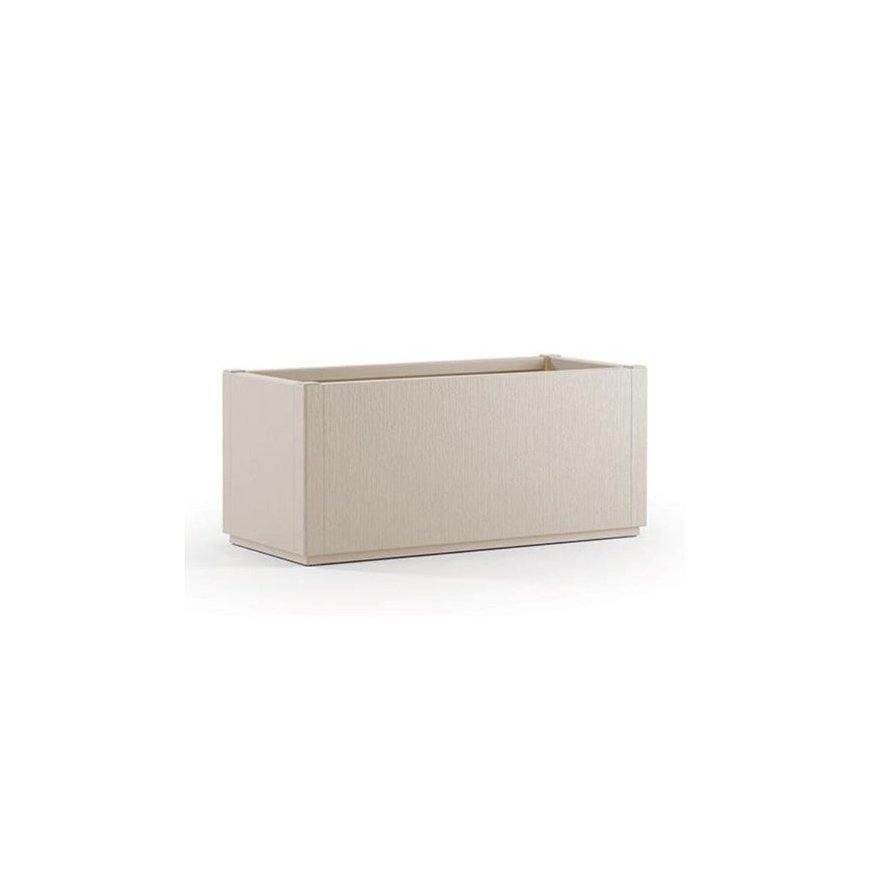 Flower box Ethica 80x36x35cm white – 2